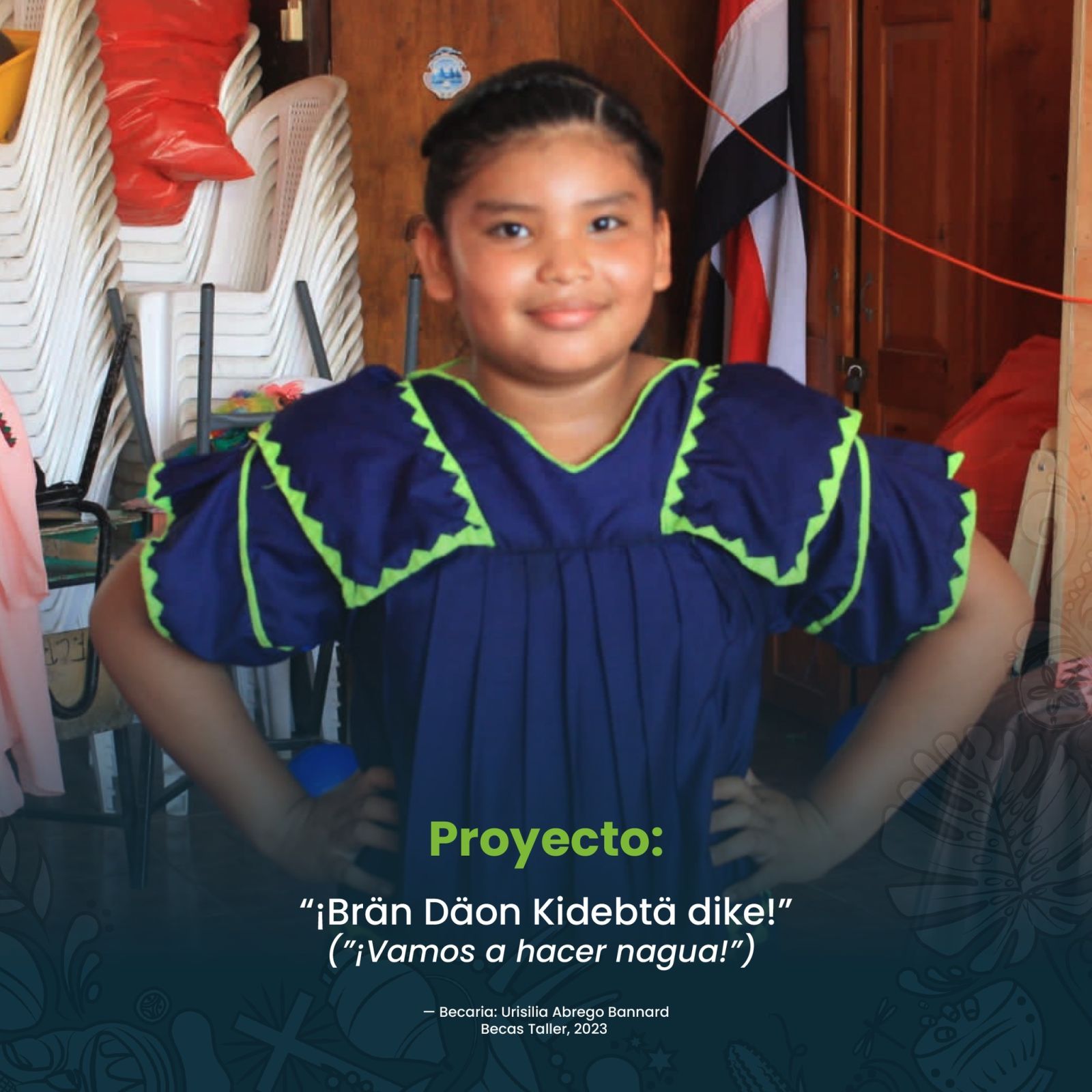 Conocé el proyecto de Beca Taller 2023 "Vamos a hacer una nagua