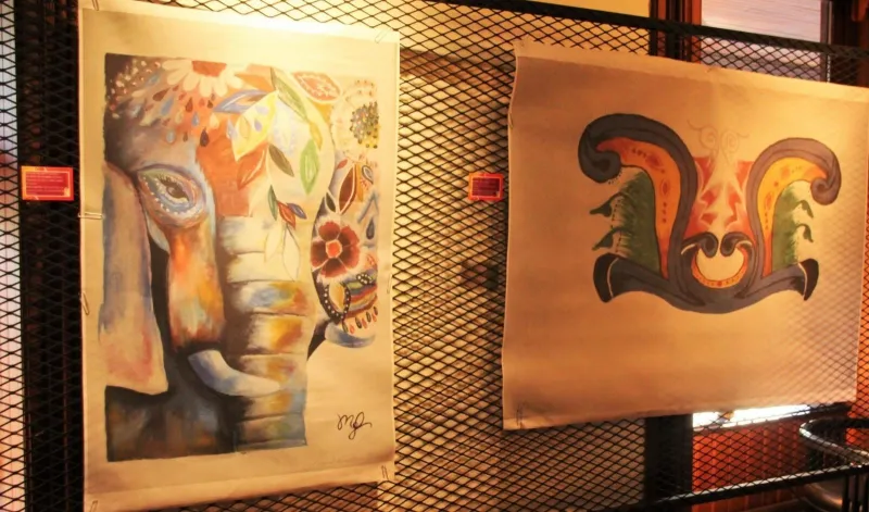 Clases de dibujo como preparación para pintura de murales (niñez y adolescencia)