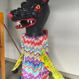 Mascarada de cara de cadejo