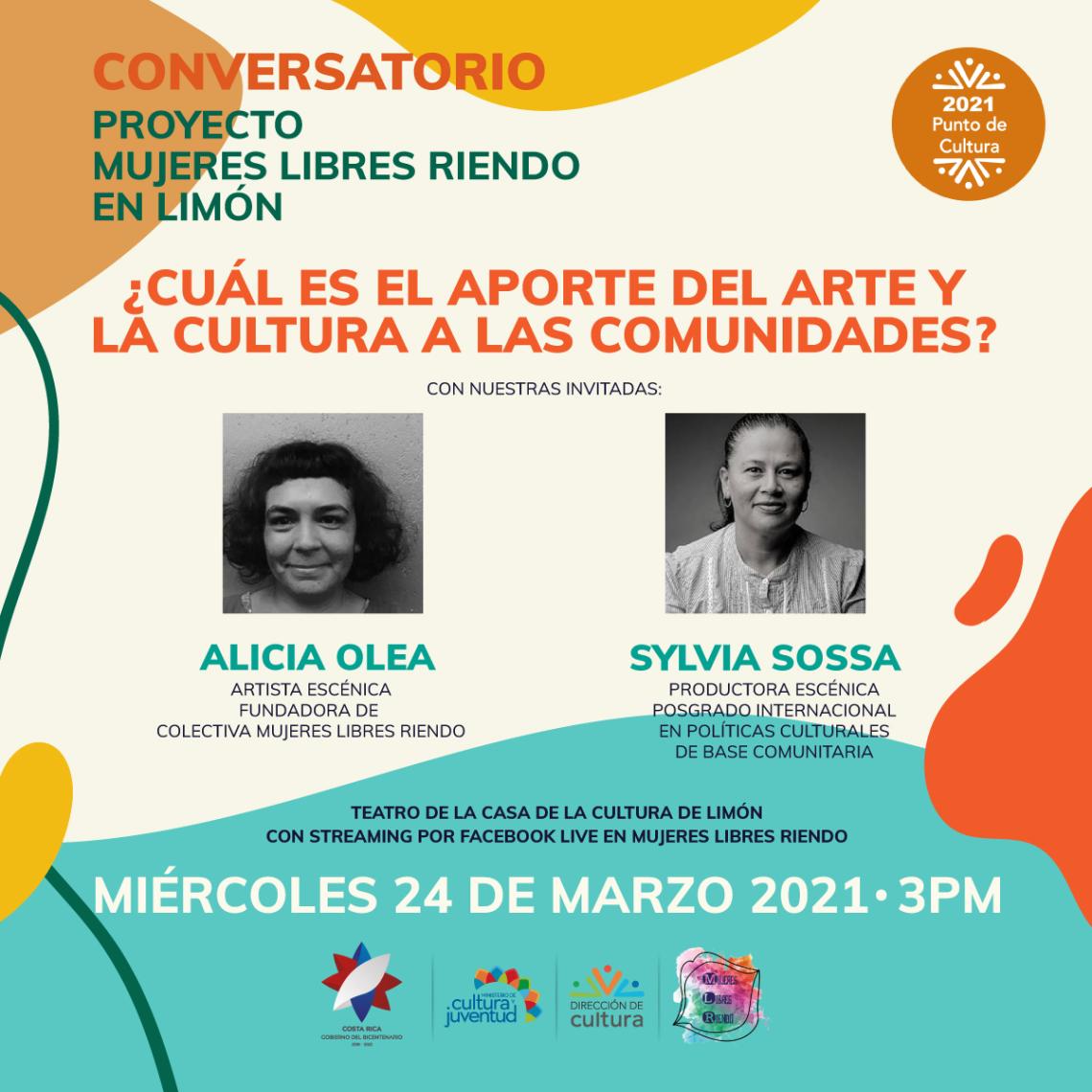 Afiche invitación al conversatorio