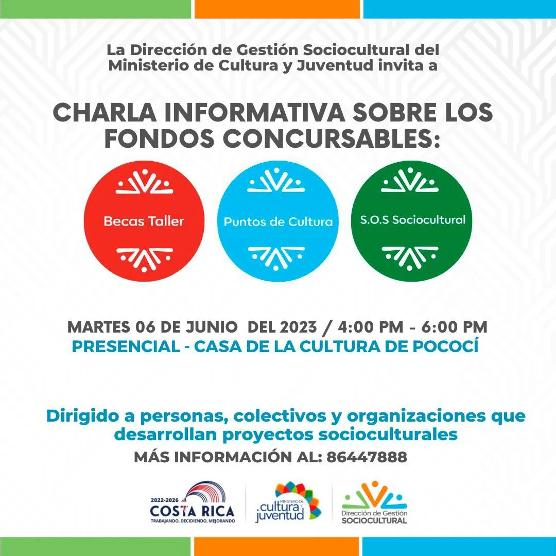 charla informativa fondos 6 de junio pococi