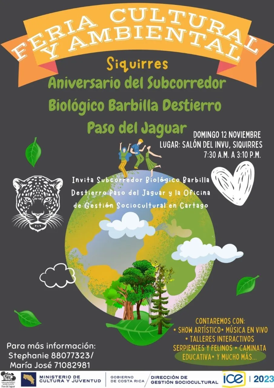 feria cultural y ambiental siquirres