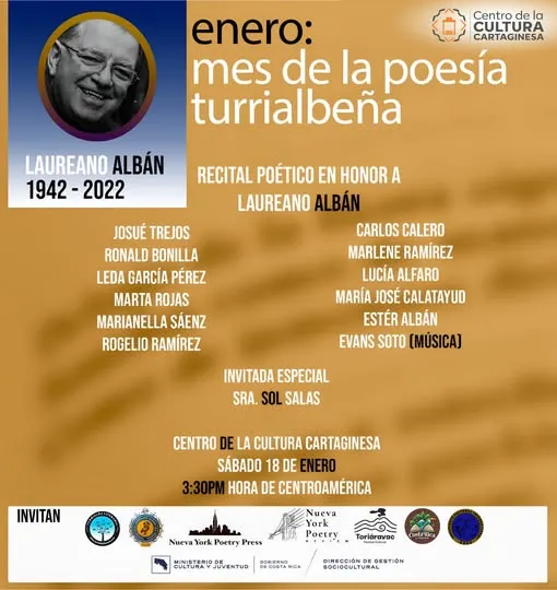 recital de poesia honor jorge alban